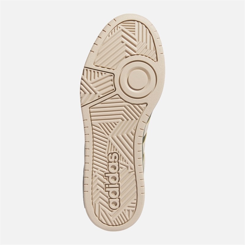 adidas Heren Hoops 3.0 Mid Fur Voering Sneakers Night Cargo/Clay Brown/Core Black - Afbeelding 2