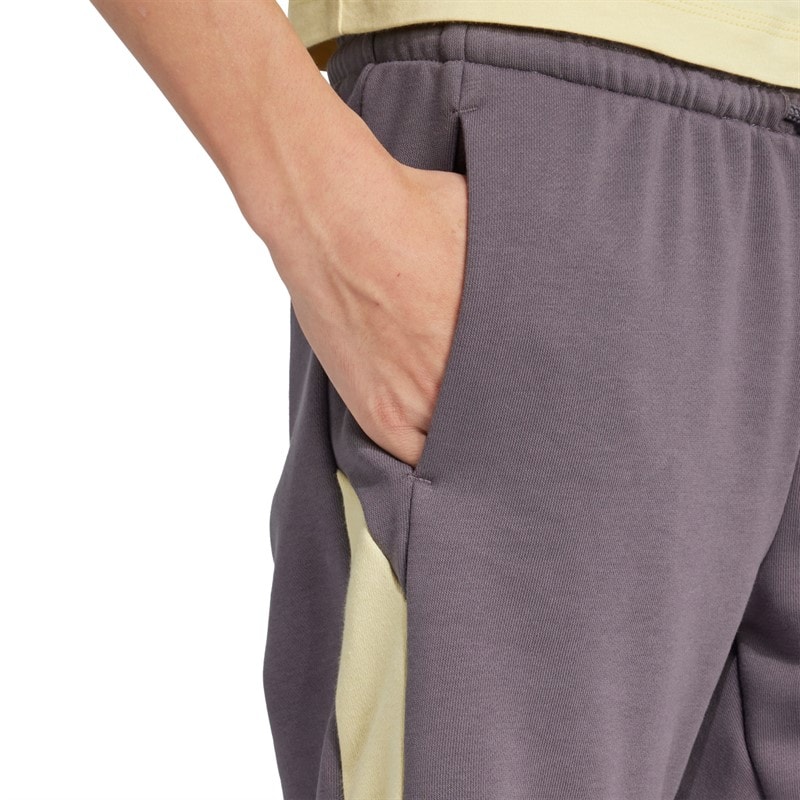 adidas Junior Jongens seizoensgebonden basics kleurblok shorts Grijs/Powder Yellow/Wit - Afbeelding 4