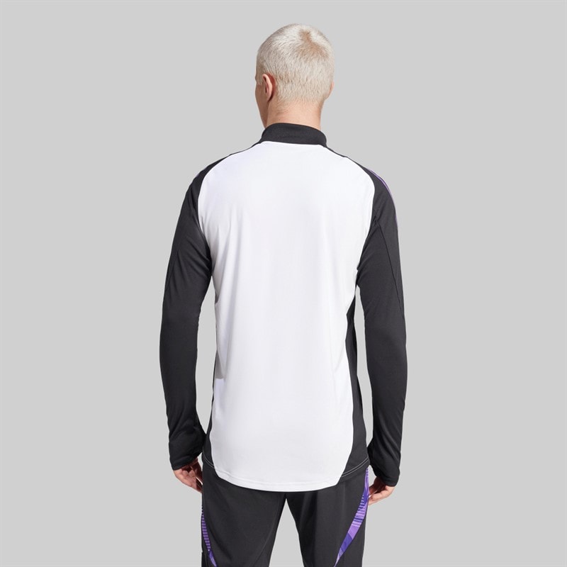 adidas Treningowy top zamkiem 1/4 DFB Niemcy dla niego kolor Biały – zdjęcie  2