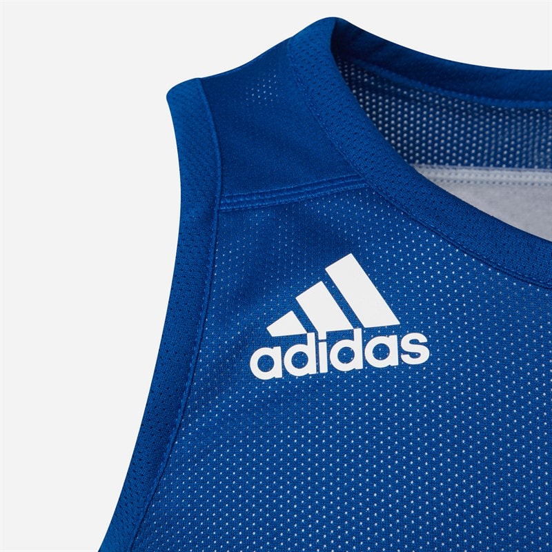 adidas 3G Speed Dwustronna koszulka do koszykówki dla młodzieży kolor Collegiate Royal/Biały – zdjęcie  3
