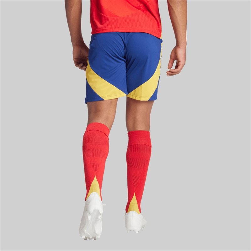 adidas Spodenki FEF Hiszpania 23/24 home dla niego kolor Victory Blue – zdjęcie  2