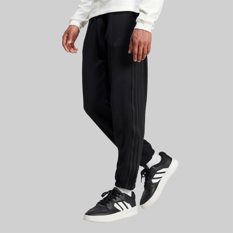 adidas Dresy z francuskiego frotte z z logo dla niego kolor Czarny – zdjęcie  2