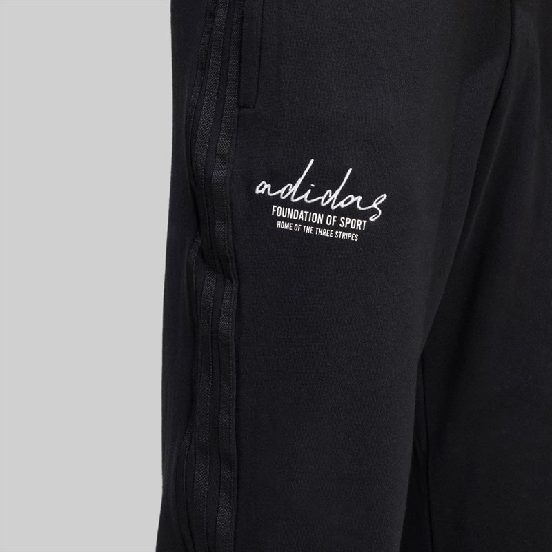 adidas Dresy z francuskiego frotte z z logo dla niego kolor Czarny – zdjęcie  5