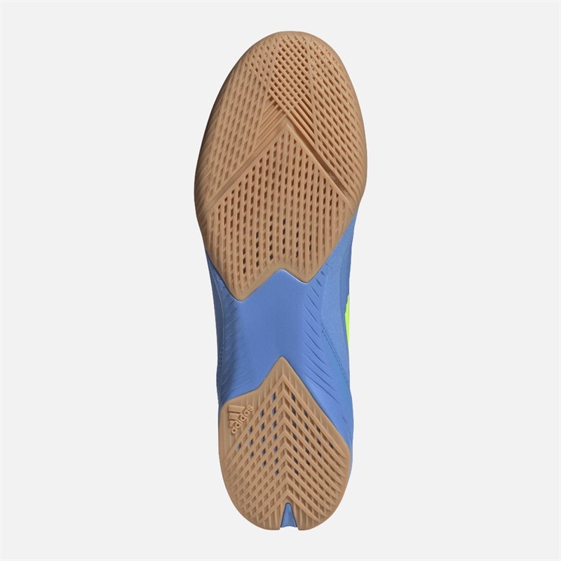 adidas Herenschoenen F50 League Indoor Voetbalschoenen Blue Fusion/Lucid Lemon/Lucid Pink - Afbeelding 2