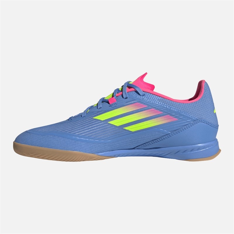 adidas Herenschoenen F50 League Indoor Voetbalschoenen Blue Fusion/Lucid Lemon/Lucid Pink - Afbeelding 5