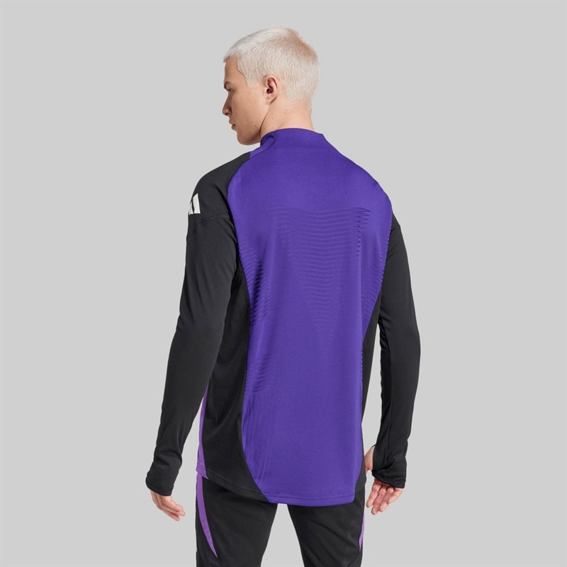 adidas Herren DFB Deutschland Pro Langarm Trainings Trikot Schwarz - Bild 2