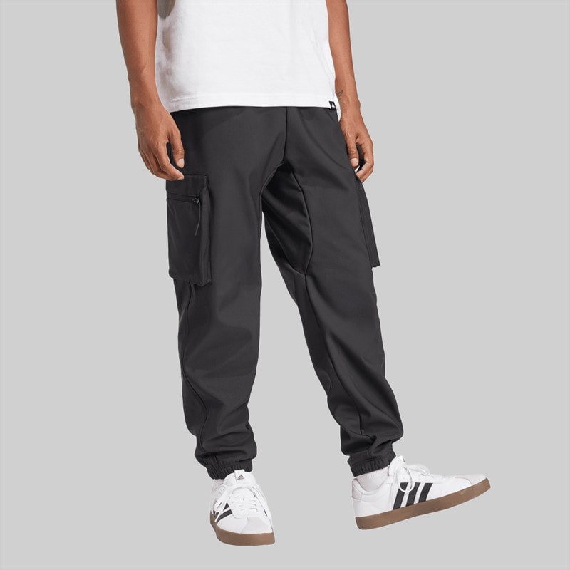 adidas City Escape Premium Cargo spodnie dla niego kolor Czarny – zdjęcie  5