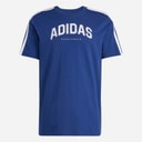 adidas T-shirt z grafiką dla niego kolor Dark Blue