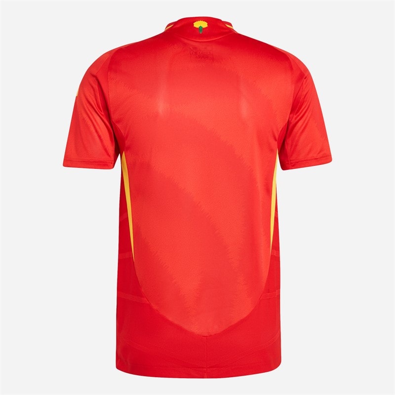 adidas Heren FEF Spanje 23/24 Authentiek Thuis Tenue Better Scarlet - Afbeelding 2