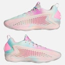 adidas Heren Anthony Edwards 1 Lage Sneakers Cloud White/Acid Orange/Bliss Pink