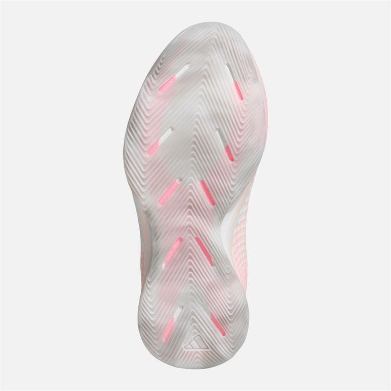 adidas Heren Anthony Edwards 1 Lage Sneakers Cloud White/Acid Orange/Bliss Pink - Afbeelding 2