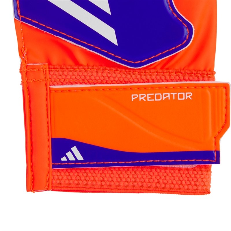 adidas Junior Predator Trainingskeepershandschoenen Lucid Blue/Solar Red/Wit - Afbeelding 3