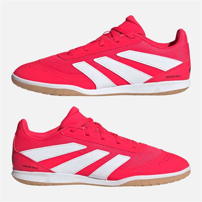 adidas Heren Predator Club IN Indoor Zaal Voetbalschoenen Lucid Red/Cloud White/Core Black