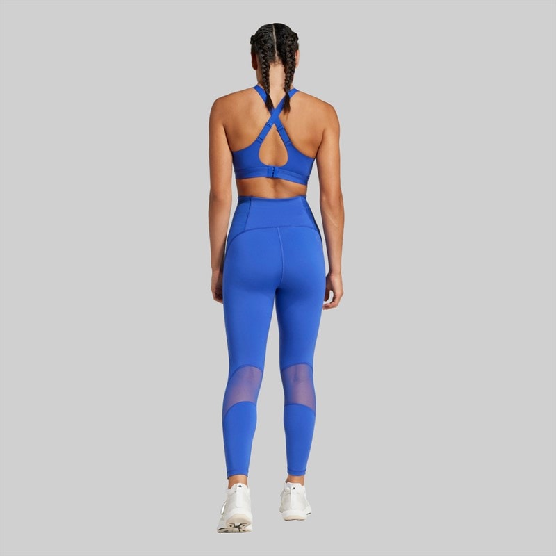 adidas Dames Getailleerde Hiit Training 7/8 Leggings Semi Lucid Blue - Afbeelding 2