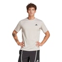 adidas T-shirt d'entraînement Homme Beige/Noir Beige /Noir
