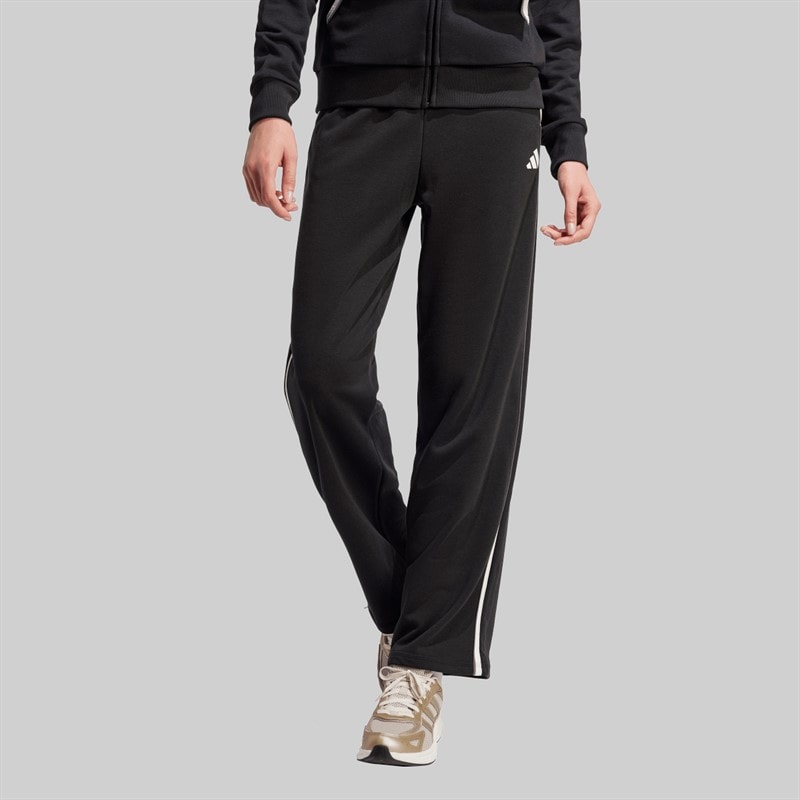 adidas Dames Essentiële Kleur Accent French Terry Joggingbroek Zwart