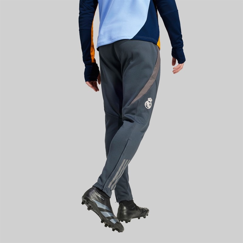 adidas Spodnie dresowe zimowe RMCF Real Madryt 24/25 Tiro dla niego kolor Dark Grey/Putty Mauve/Charcoal – zdjęcie  2
