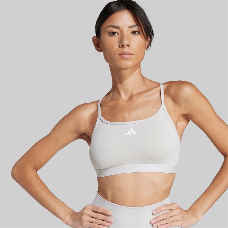adidas Dames Aeroreact Light Support Beha Beige