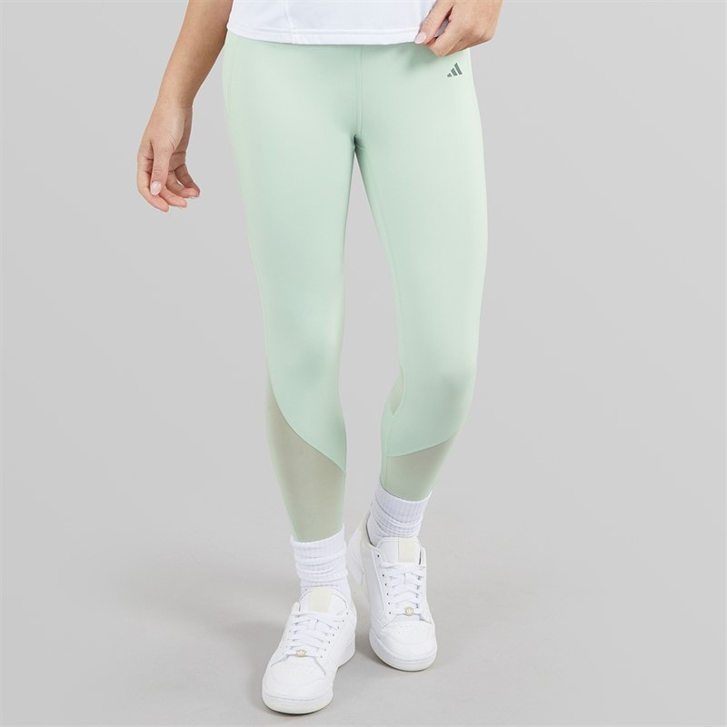 adidas Dames Getailleerde Hiit Training 7/8 Leggings Linen Green - Afbeelding 1
