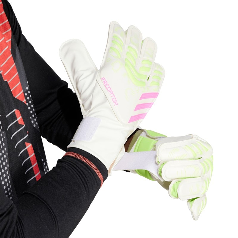 adidas Predator Training Keepershandschoenen Wit/Wit/Lucid Lemon - Afbeelding 1