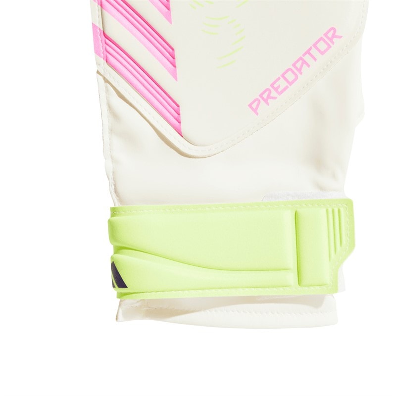 adidas Predator Training Keepershandschoenen Wit/Wit/Lucid Lemon - Afbeelding 4
