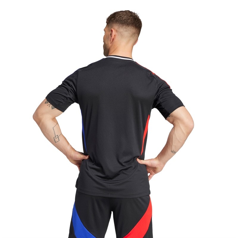 adidas Heren OL Olympique Lyonnais 24/25 Uit tenue Zwart - Afbeelding 2
