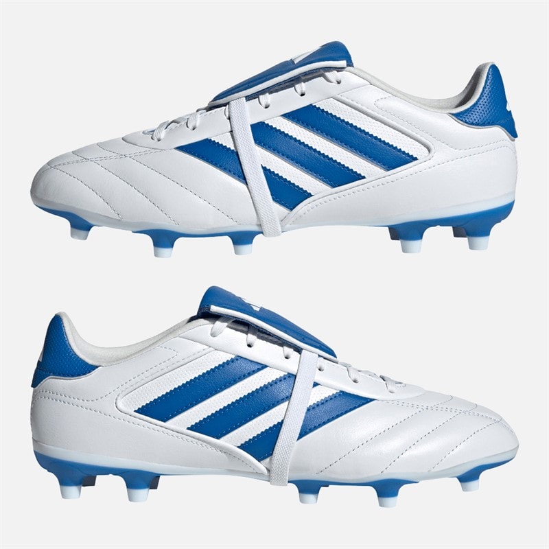 adidas Heren Copa Gloro 2 FG Firm Ground Voetbalschoenen Cloud White/Bright Royal/Bright Royal