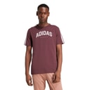 adidas Collegiate Linear Graphic T-shirt dla niego kolor Aurora Ruby