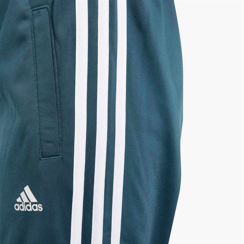 adidas Junior Meisjes Essentials 3-Stripes Trainingspak Semi Flash Aqua/Wit - Afbeelding 5