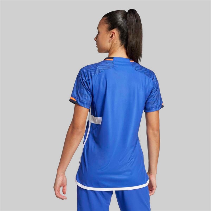 adidas Maillot Domicile Réplique FFHB France Handball Femme 25/26 Semi Lucid Blue - Image 3
