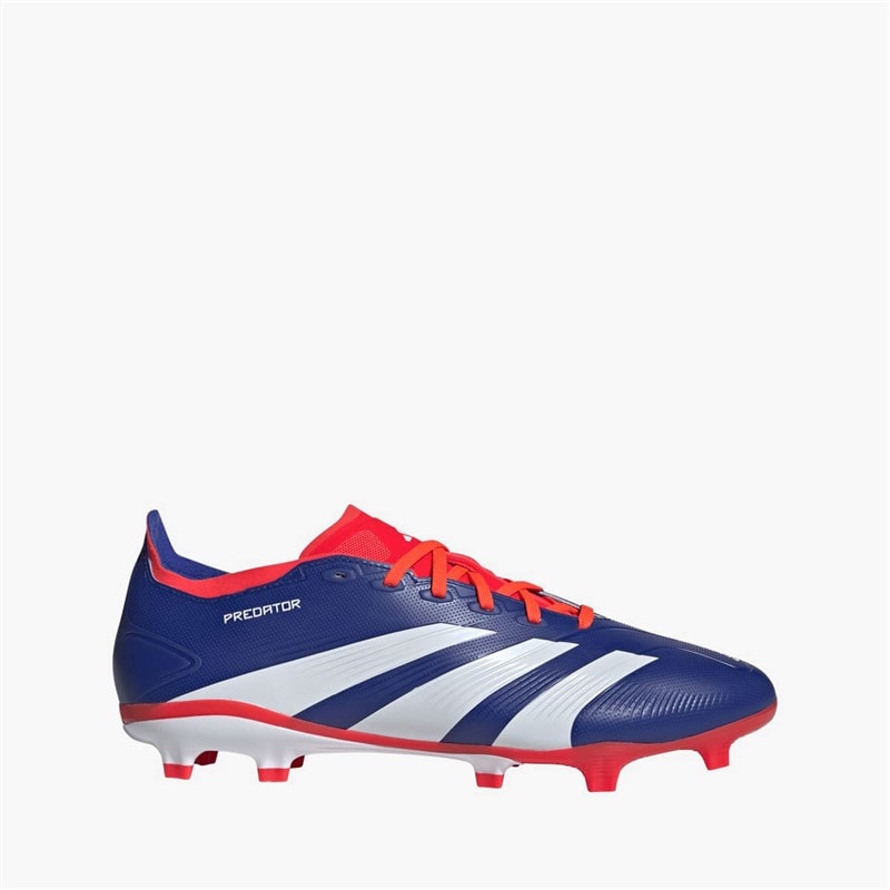 adidas Heren Predator League Advancement Pack FG Firm Ground Voetbalschoenen Lucid Blue/Cloud White/Solar Red