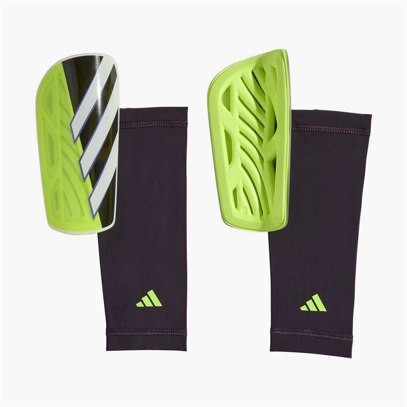 adidas Heren Tiro League Scheenbeschermers Lucid Lemon/Wit/Lime Burst - Afbeelding 1