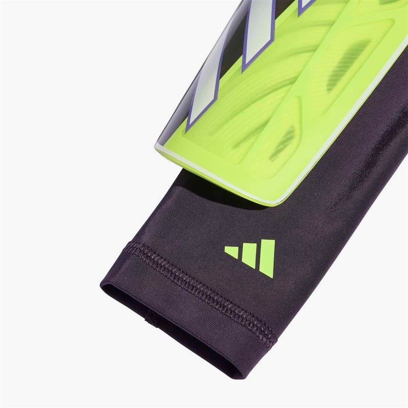 adidas Heren Tiro League Scheenbeschermers Lucid Lemon/Wit/Lime Burst - Afbeelding 3