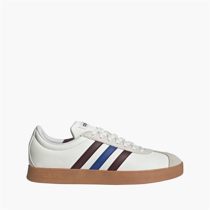 adidas VL Court Base sneakersy kolor Cloud White/Aurora Ruby/Royal Blue