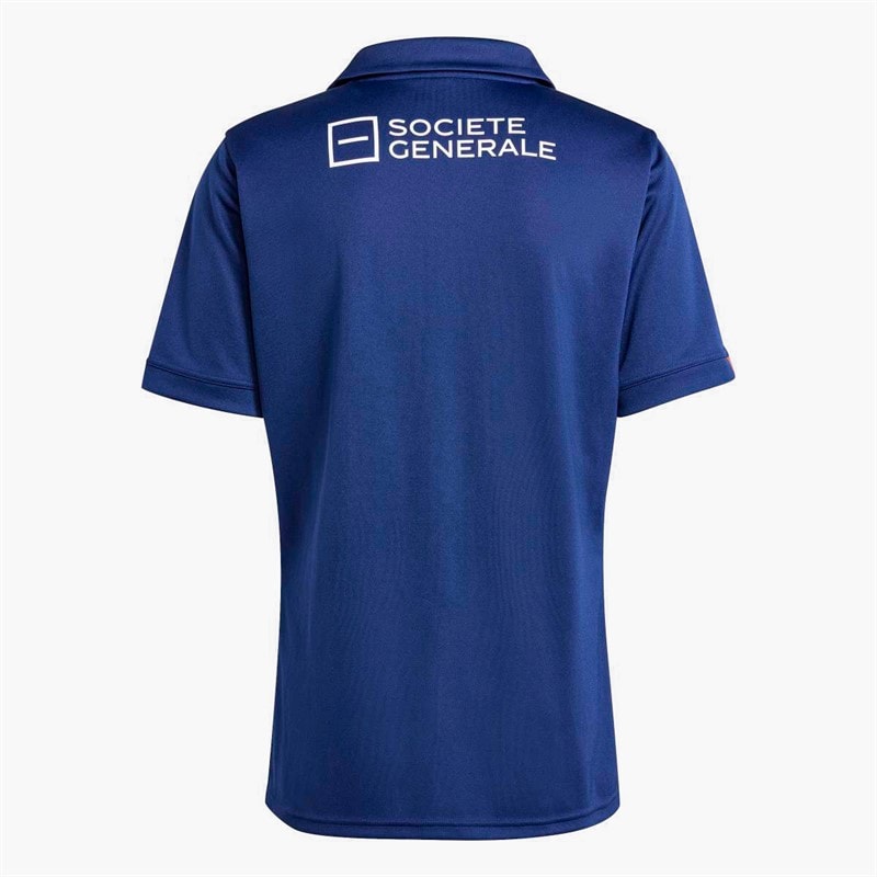 adidas Heren FFR Frankrijk Rugby 24/25 Home Jersey Dark Blue - Afbeelding 2