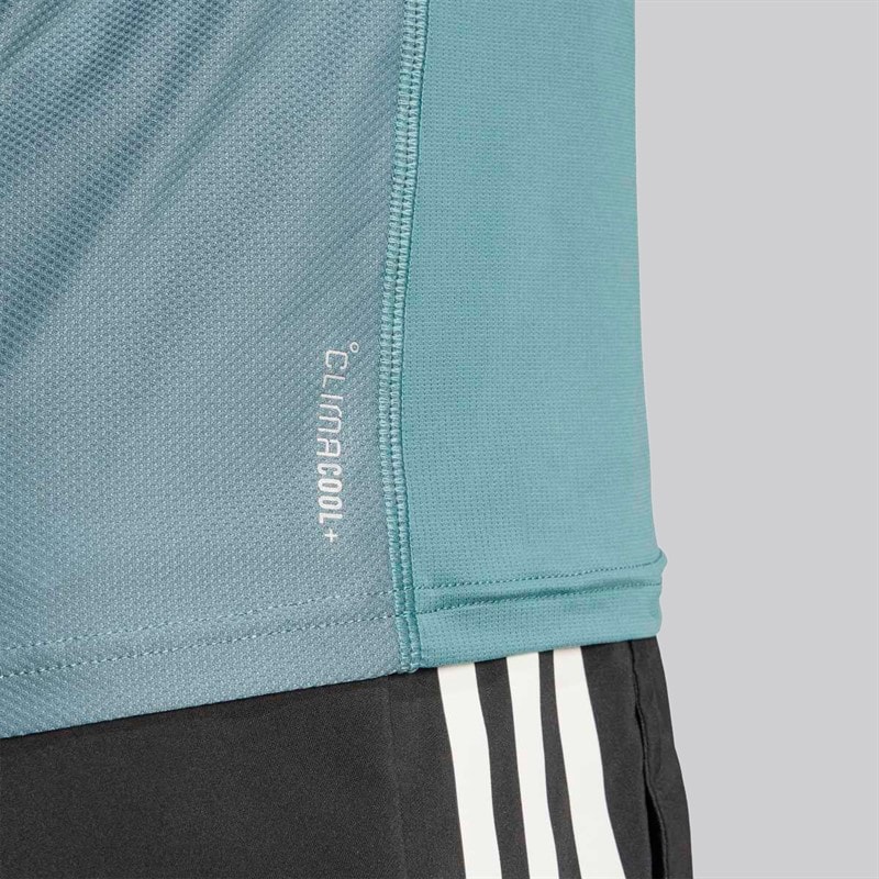 adidas Heren Adi365 Climacool+ Running Lange Mouw Top Preloved Teal - Afbeelding 5