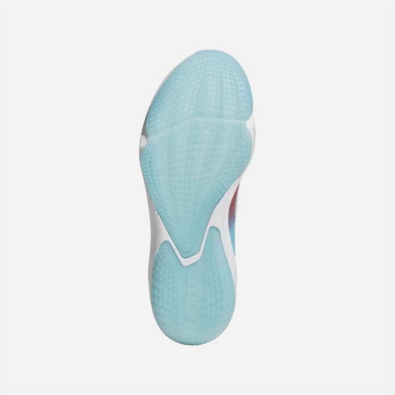 adidas Chaussures de baseball Adizero Impact Turf Homme Bright Cyan/Footwear White/Bright Red - Image 2