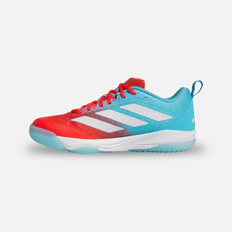 adidas Chaussures de baseball Adizero Impact Turf Homme Bright Cyan/Footwear White/Bright Red - Image 5