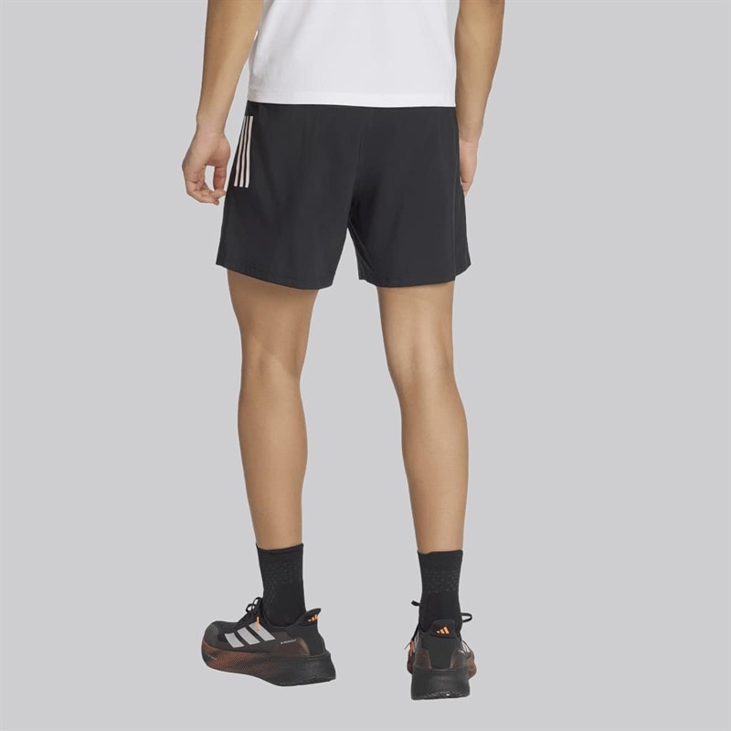 adidas Heren Own The Run Hardloopbroek Zwart - Afbeelding 2