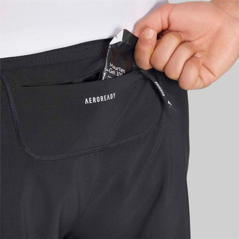 adidas Heren Own The Run Hardloopbroek Zwart - Afbeelding 4