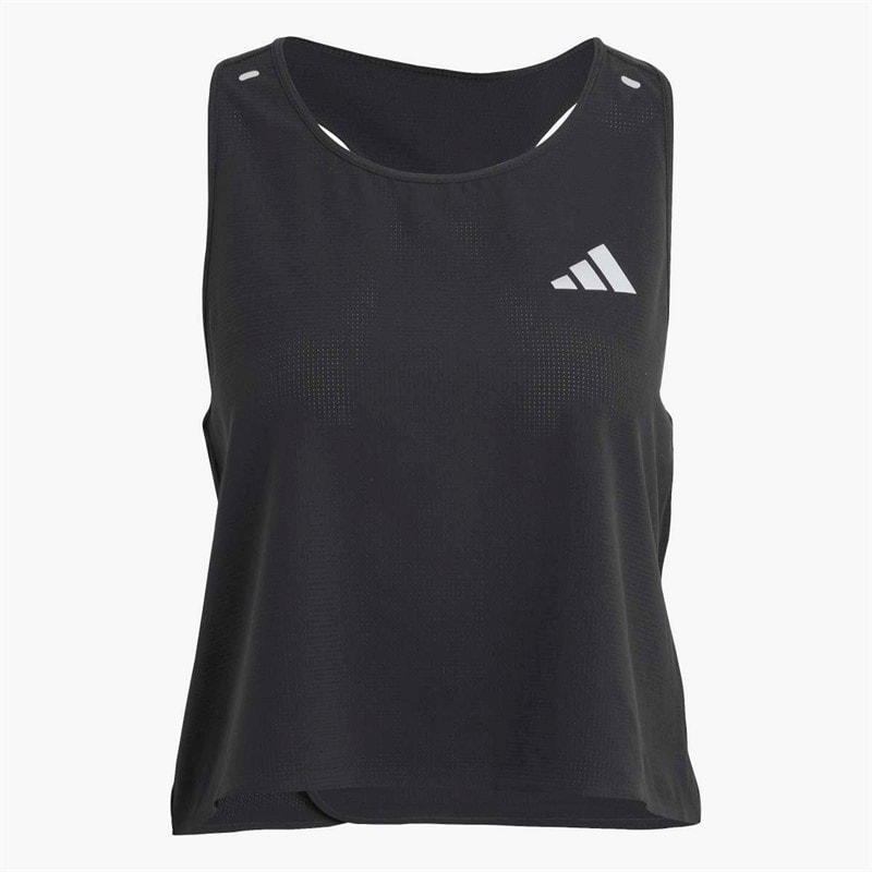 adidas Dames Adi365 Climacool+ hardloop crop top Zwart - Afbeelding 5