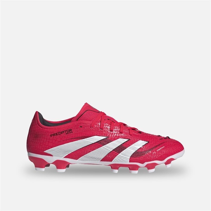 adidas Heren Predator Pro MG Multi Grond Voetbalschoenen Lucid Red/Cloud White/Core Black