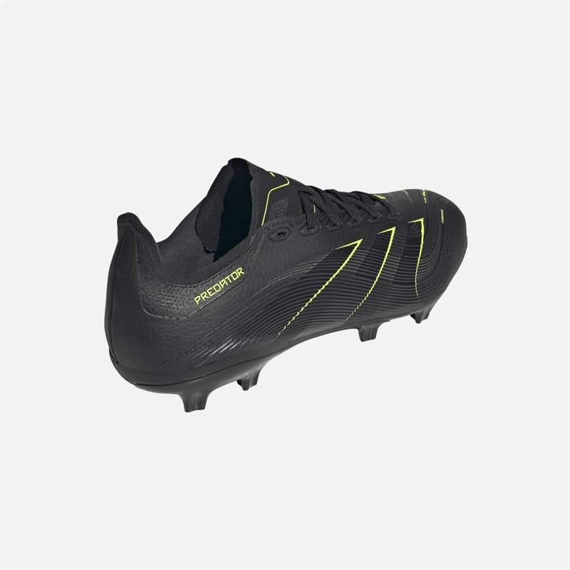 adidas Heren Predator League Electric Stealth Pack FG/MG Firm Ground/Multi Ground Voetbalschoenen Core Black/Carbon/Lucid Lemon - Afbeelding 3