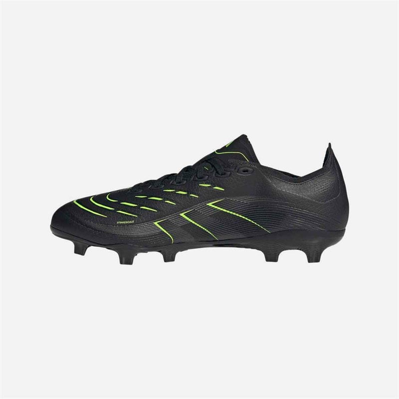adidas Heren Predator League Electric Stealth Pack FG/MG Firm Ground/Multi Ground Voetbalschoenen Core Black/Carbon/Lucid Lemon - Afbeelding 5