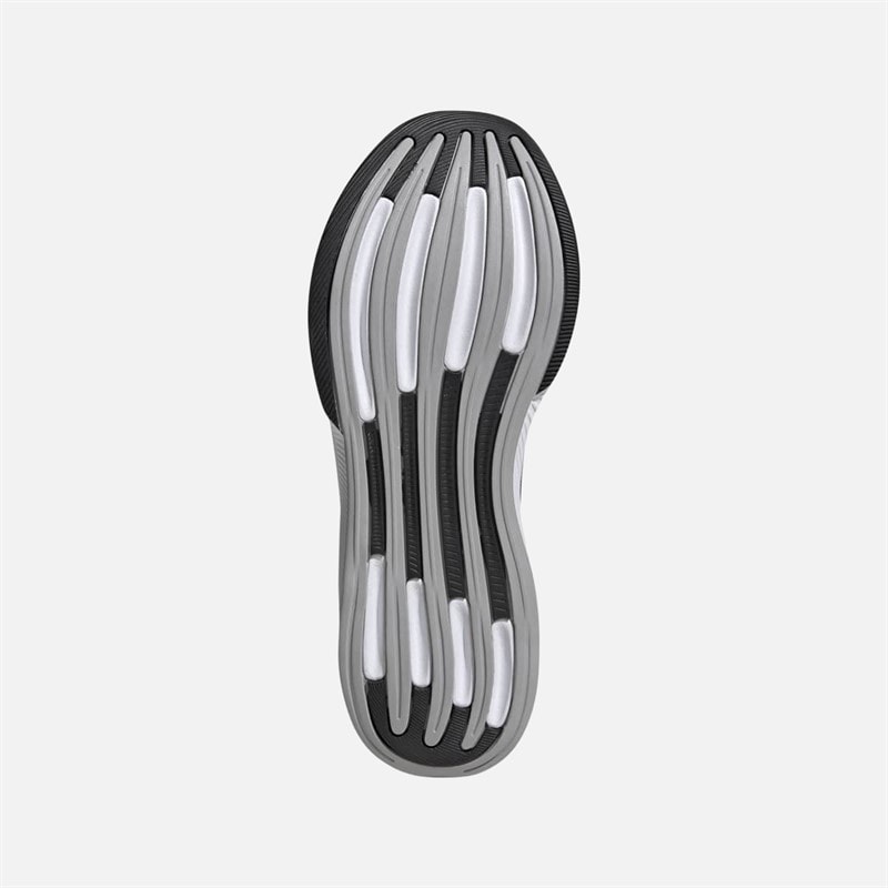 adidas Heren Response Runner Neutrale Hardloopschoenen Footwear White/Core Black/Halo Silver - Afbeelding 2