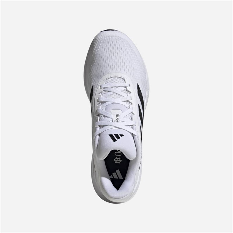 adidas Heren Response Runner Neutrale Hardloopschoenen Footwear White/Core Black/Halo Silver - Afbeelding 4