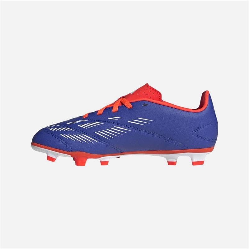 adidas Kinderen Predator Club Advancement Pack FXG Firm Ground/Multi Ground Voetbalschoenen Lucid Blue/Core White/Solar Red - Afbeelding 5
