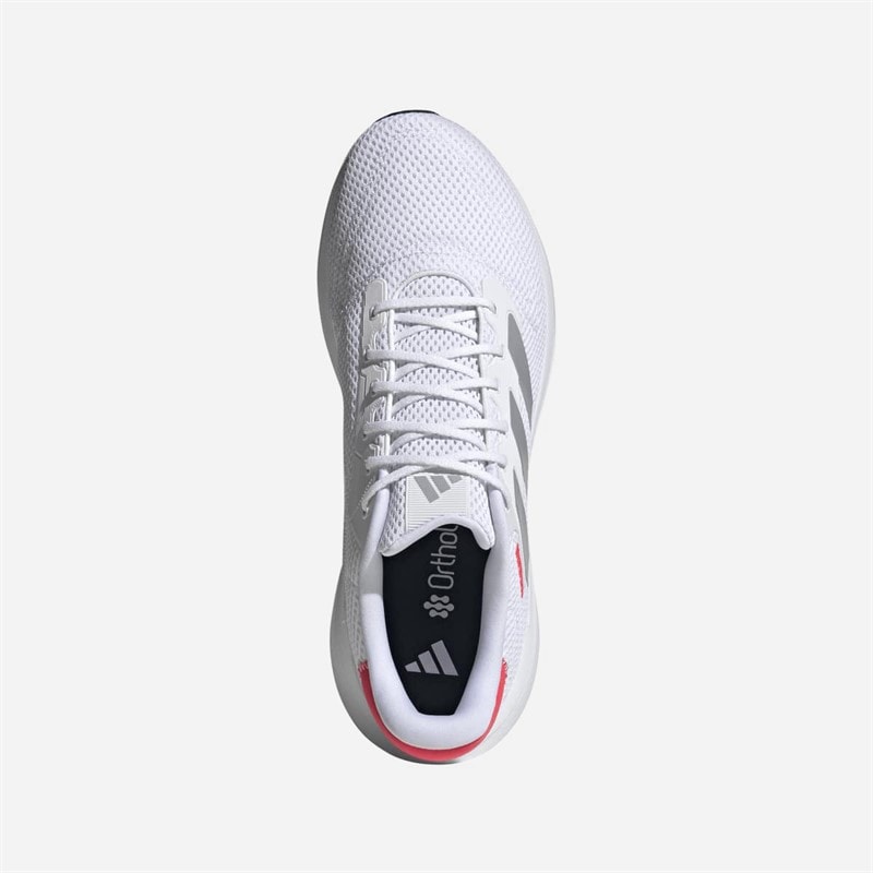 adidas Heren Response Runner Neutrale Hardloopschoenen Footwear White/Halo Silver/Lucid Red - Afbeelding 4