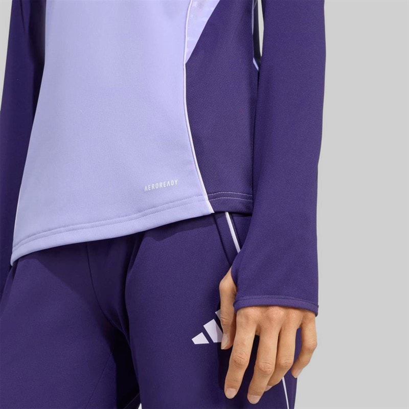 adidas Tiro 25 Competition Training Top dla niej kolor Light Purple – zdjęcie  5