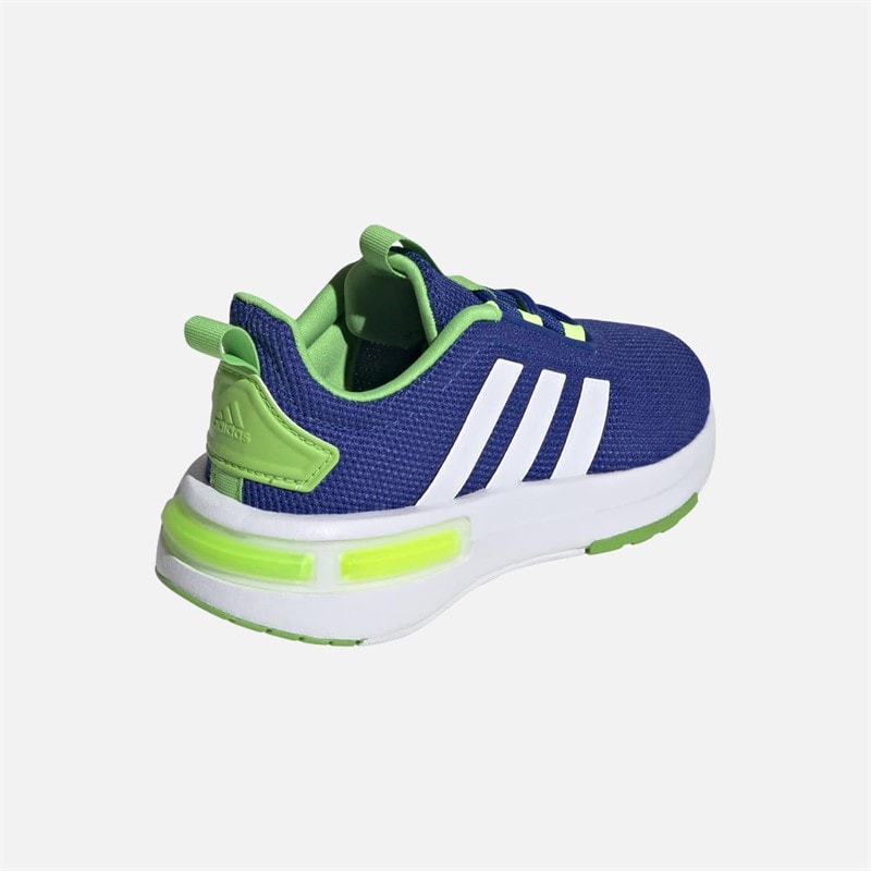 adidas Kinderen Racer TR23 Sneakers Royal Blue/Footwear White/Lucid Lime - Afbeelding 3